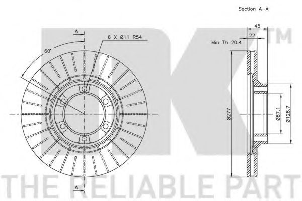 Disc frana 3