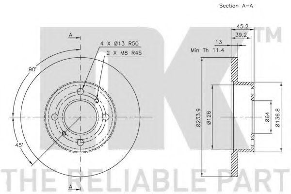 Disc frana 3