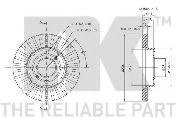 Disc frana 3