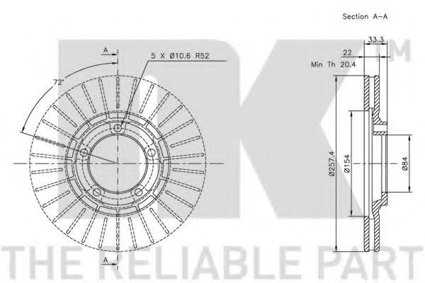 Disc frana 2