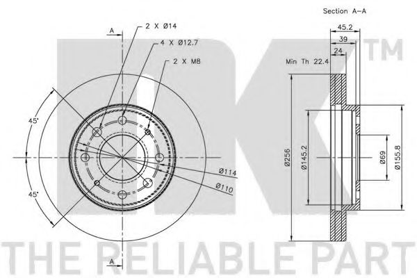 Disc frana 3