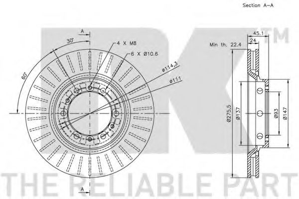 Disc frana 3