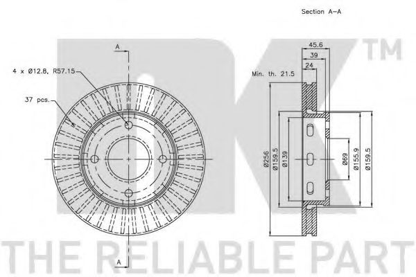 Disc frana 3