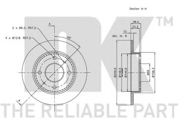 Disc frana 3