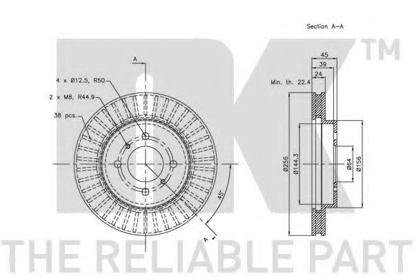 Disc frana 2