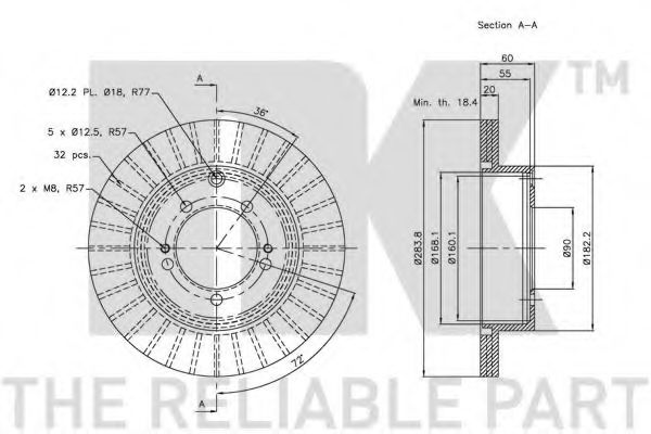 Disc frana 3
