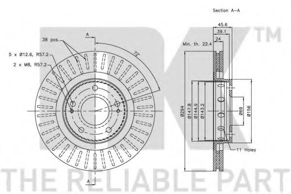 Disc frana 3
