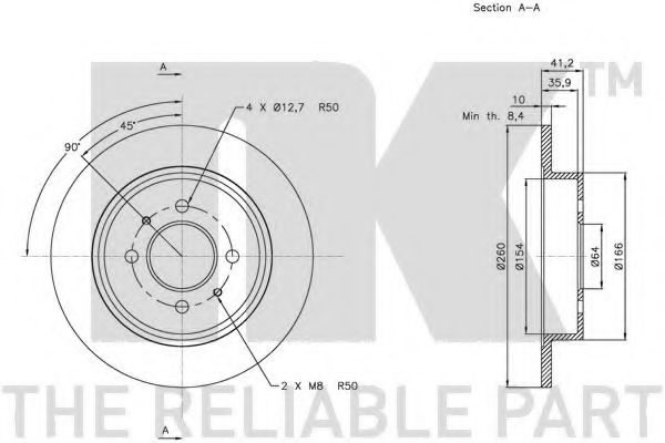 Disc frana 2