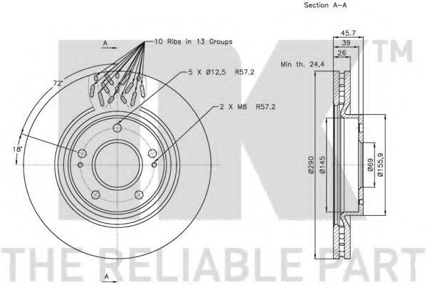 Disc frana 3