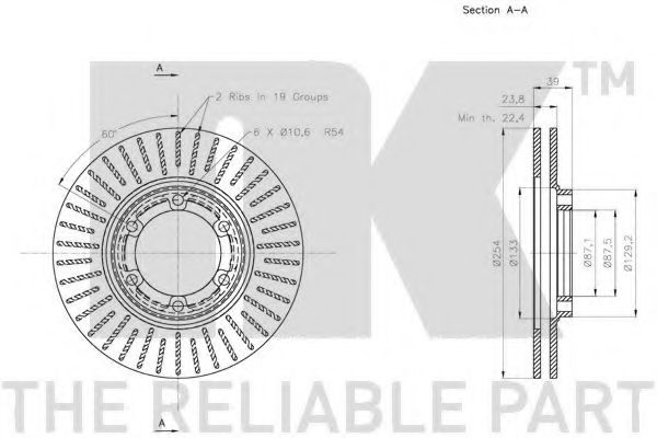 Disc frana 2