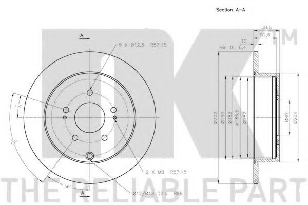 Disc frana 3
