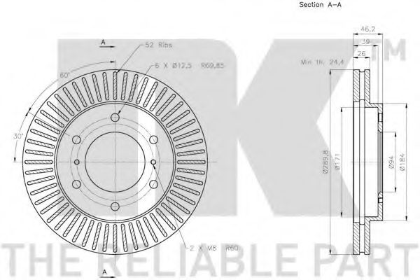Disc frana 3