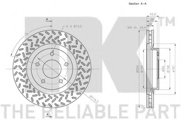 Disc frana 3