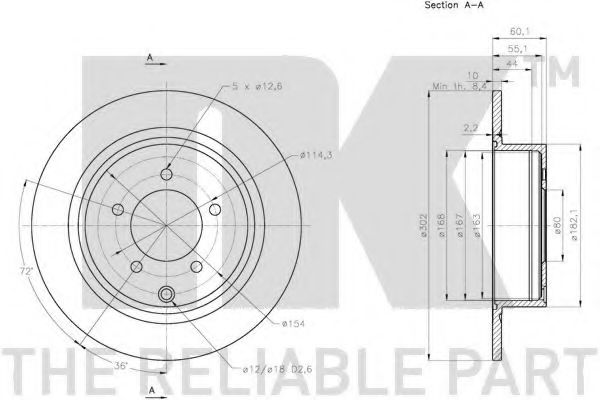 Disc frana 3