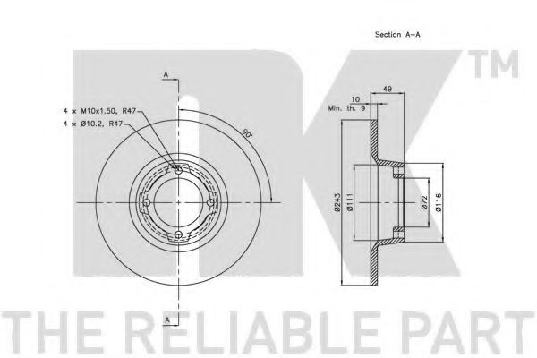 Disc frana 2