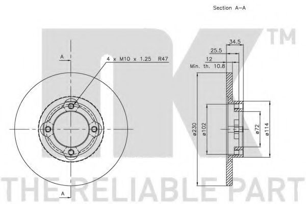 Disc frana 2