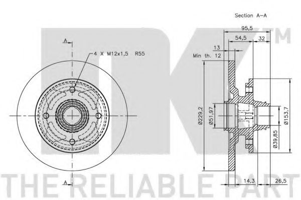 Disc frana 2