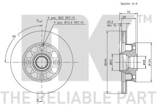 Disc frana 2