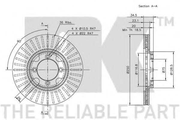 Disc frana 2