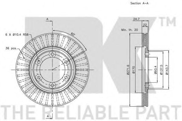 Disc frana 3