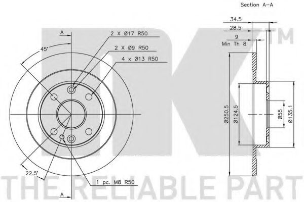 Disc frana 3
