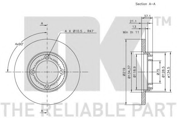 Disc frana 2