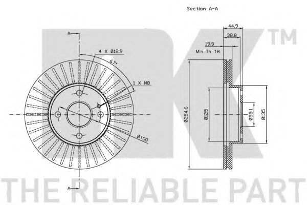 Disc frana 3
