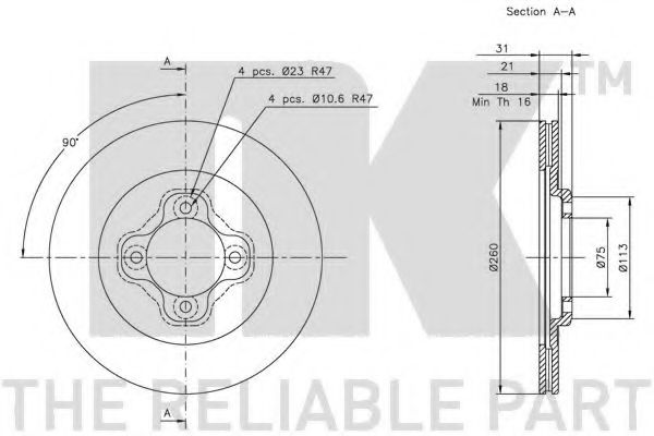 Disc frana 2