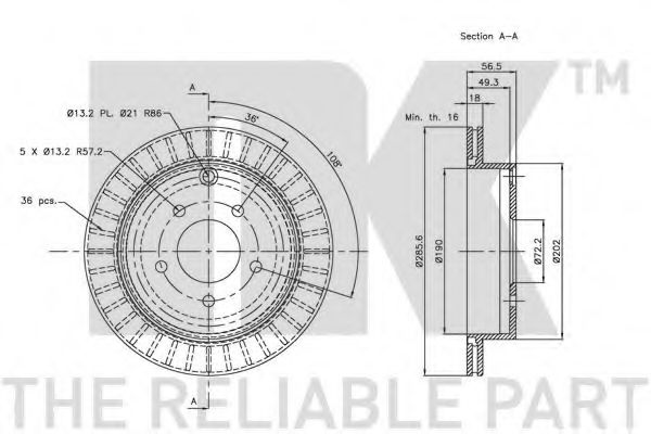 Disc frana 2