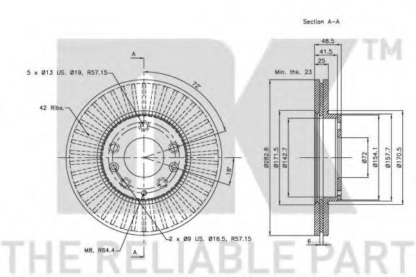 Disc frana 3