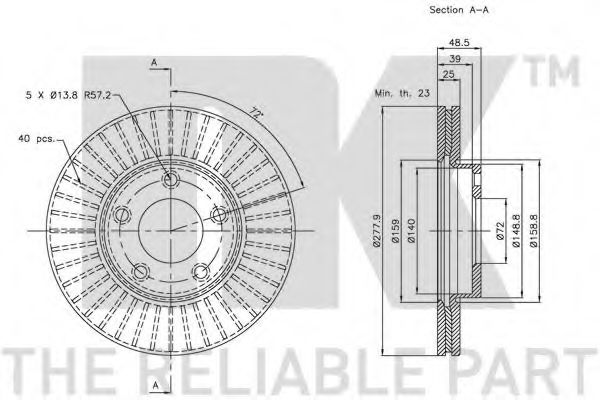 Disc frana 3