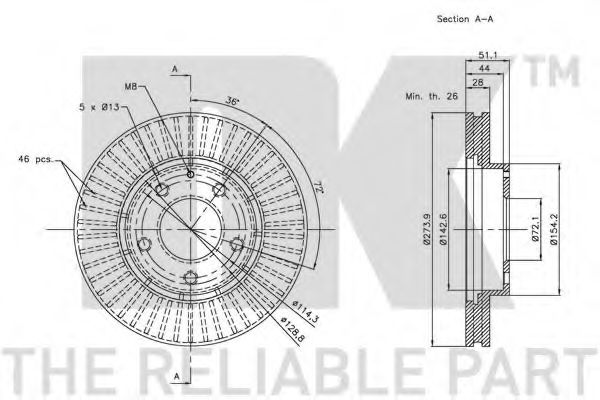 Disc frana 2