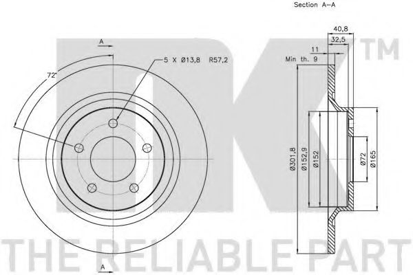 Disc frana 3