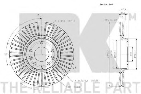 Disc frana 3