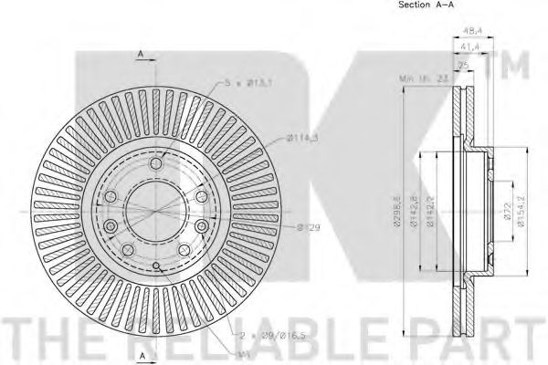 Disc frana 3