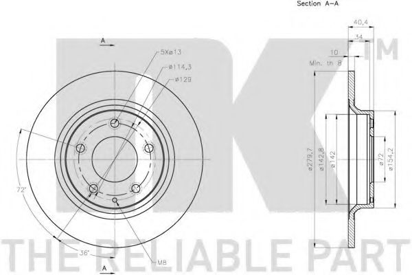Disc frana 3