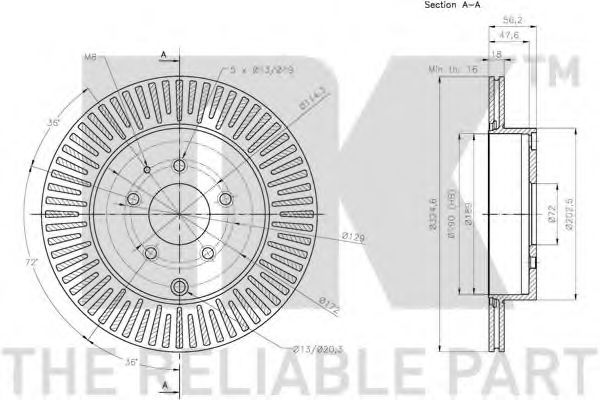 Disc frana 3