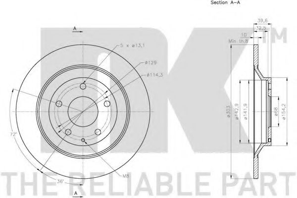 Disc frana 3