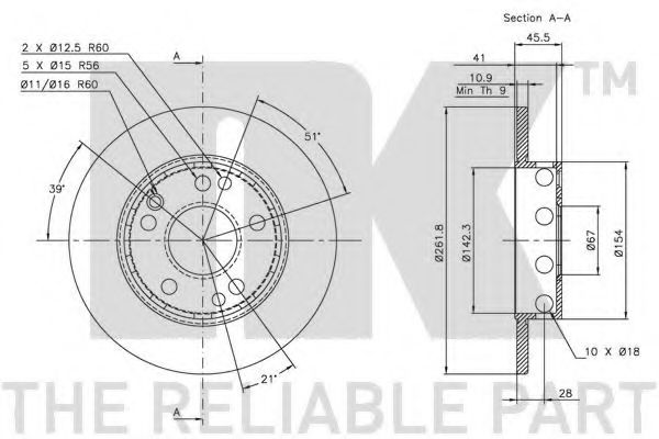 Disc frana 3