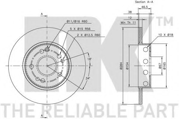 Disc frana 3