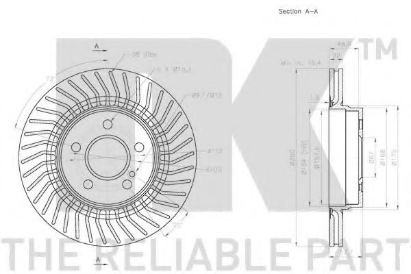 Disc frana 2