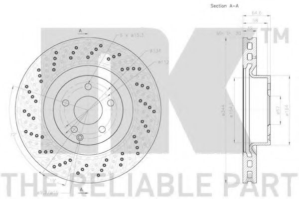 Disc frana 3