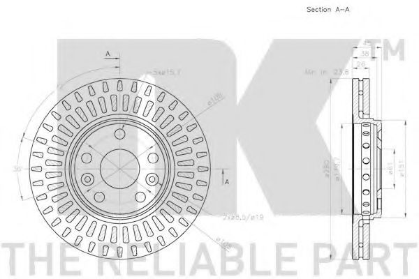 Disc frana 3