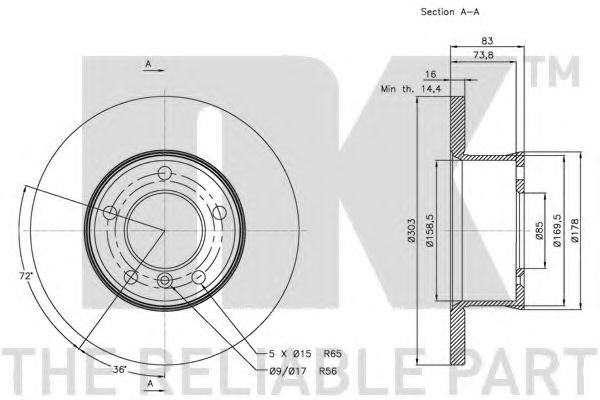 Disc frana 2