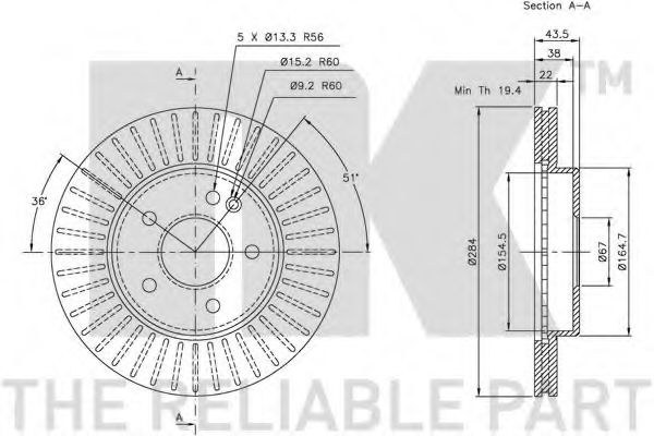 Disc frana 3