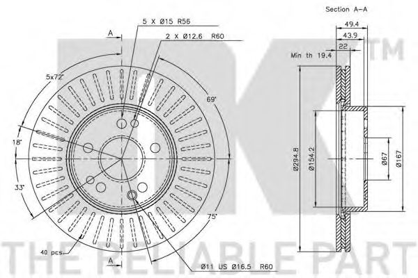 Disc frana 2