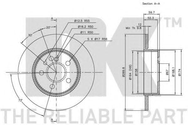 Disc frana 2