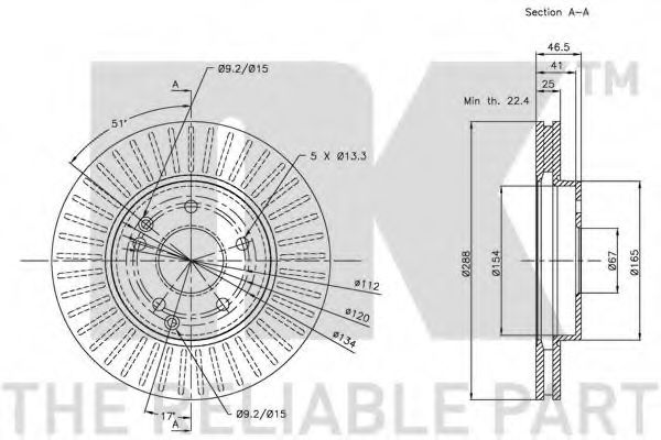 Disc frana 3
