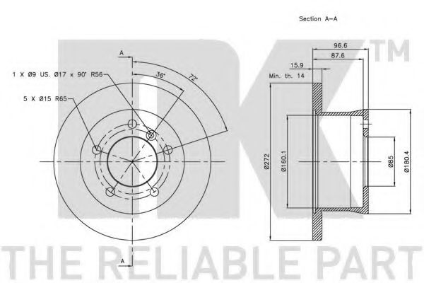 Disc frana 2