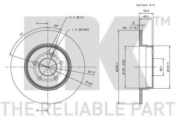 Disc frana 3